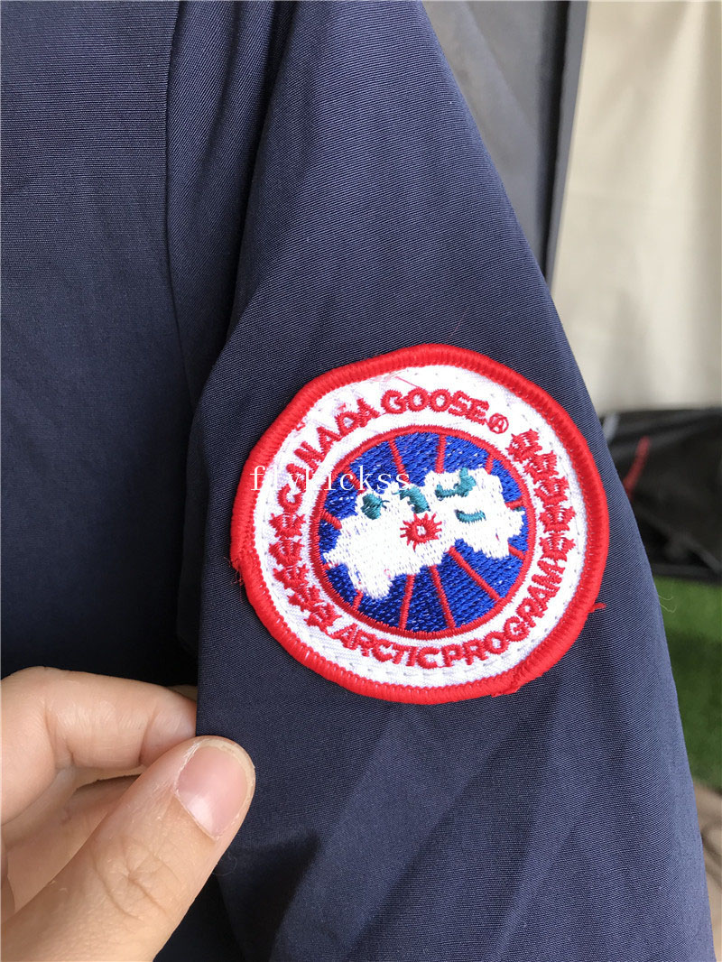 Canada Goose Long Dark Blue Coat